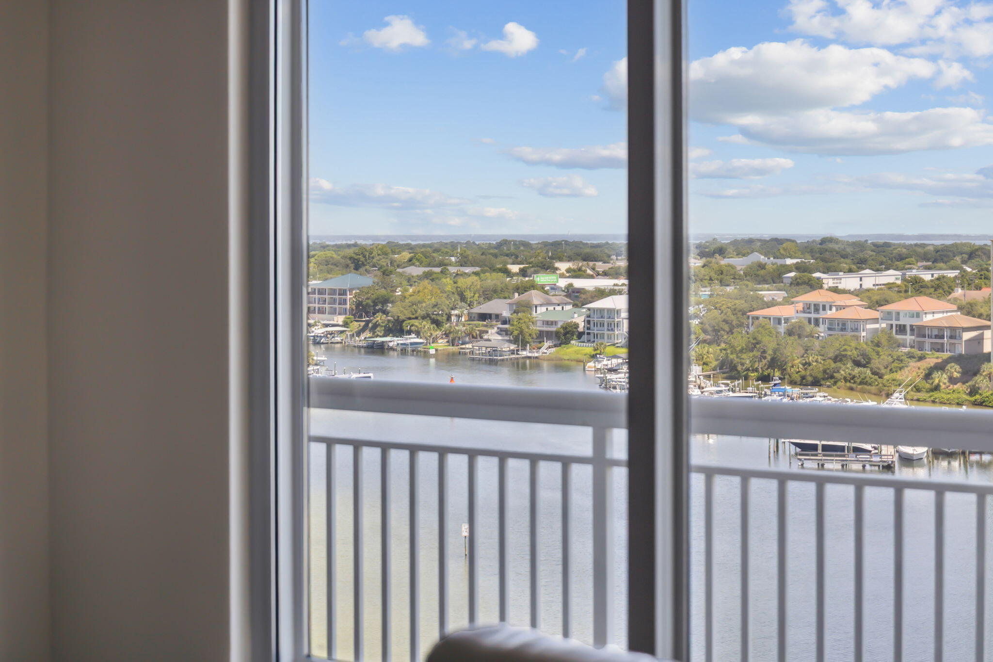 725 Gulf Shore Drive, Unit 902A Destin, FL 32541 - Photo 28 of 102 a view of a glass door with a from a window