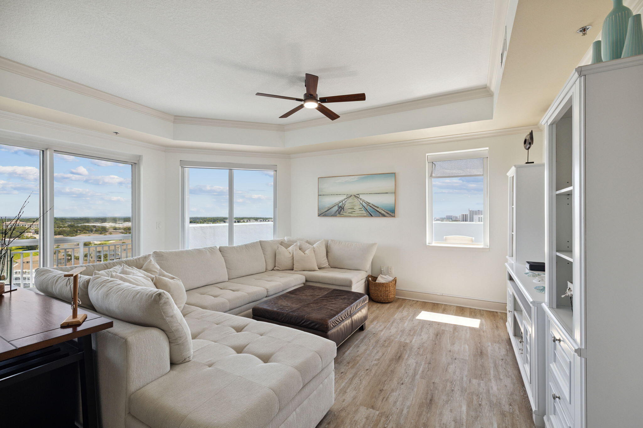 725 Gulf Shore Drive, Unit 902A Destin, FL 32541 - Photo 33 of 102 a living room with furniture and a large window