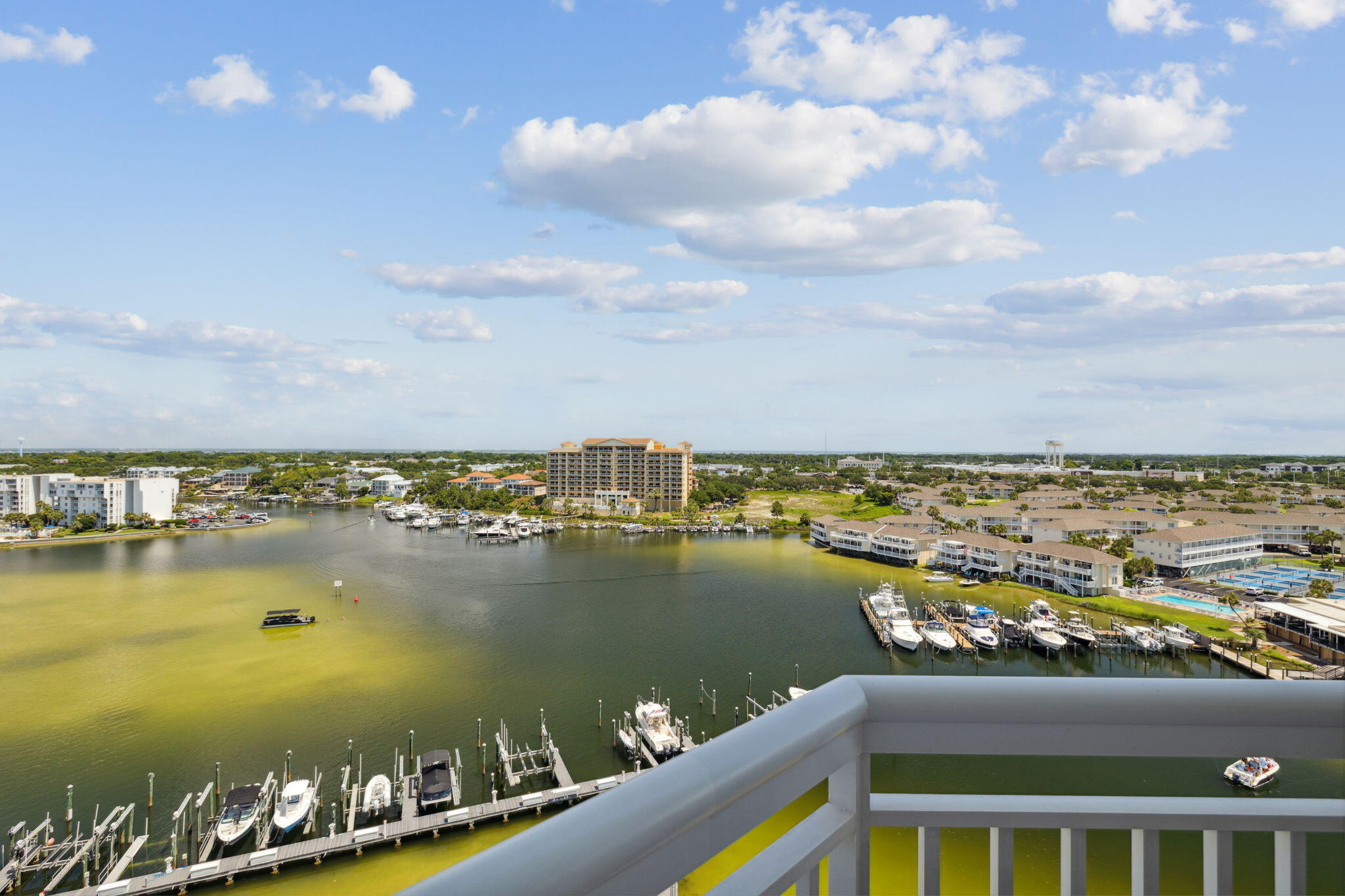 725 Gulf Shore Drive, Unit 902A Destin, FL 32541 - Photo 44 of 102 a view of a lake from a city