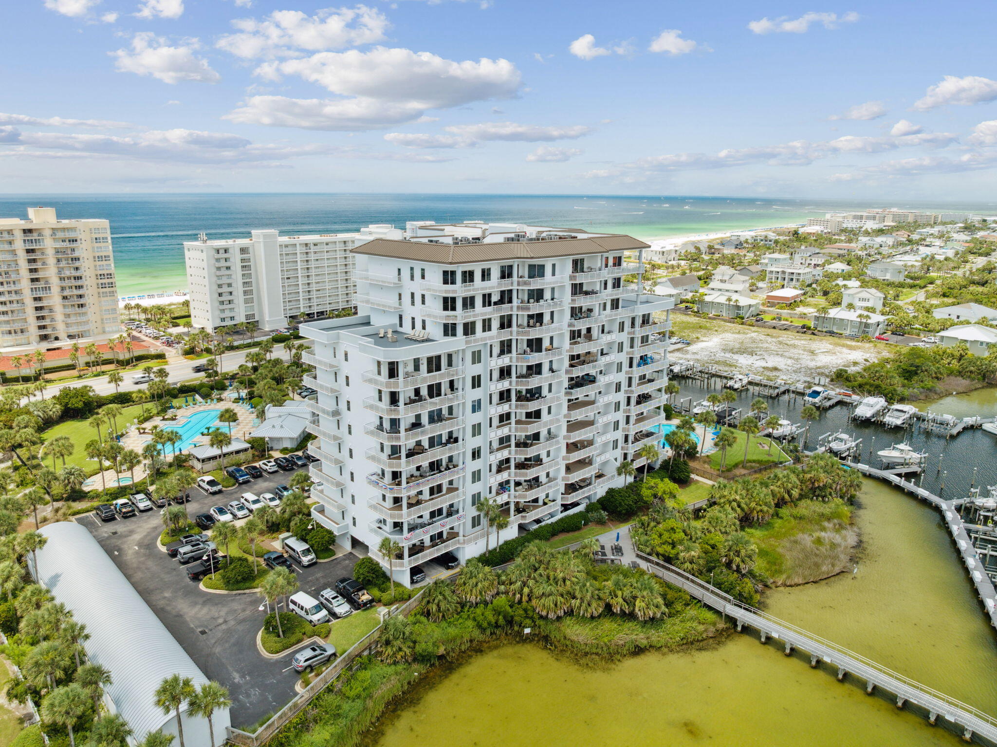 725 Gulf Shore Drive, Unit 902A Destin, FL 32541 - Photo 97 of 102 Drone