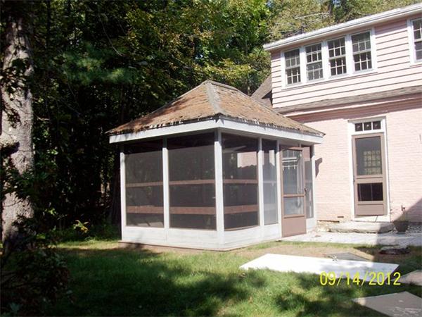1 Rhodes Road Princeton, MA 01541 - Photo 2 of 8 a house view with a garden space