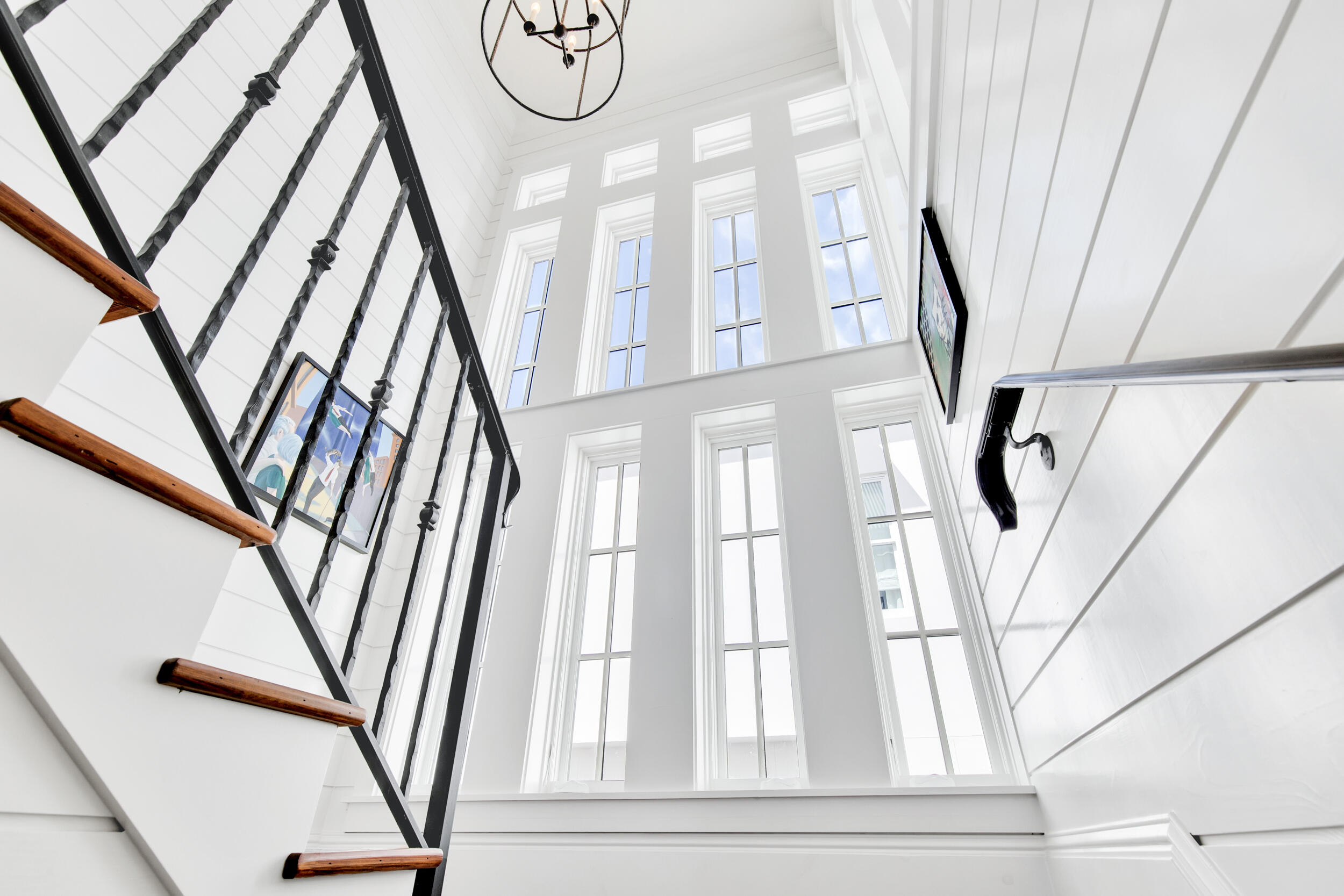 29 Bennett Santa Rosa Beach, FL 32459 - Photo 26 of 60 a view of staircase with white walls and a window