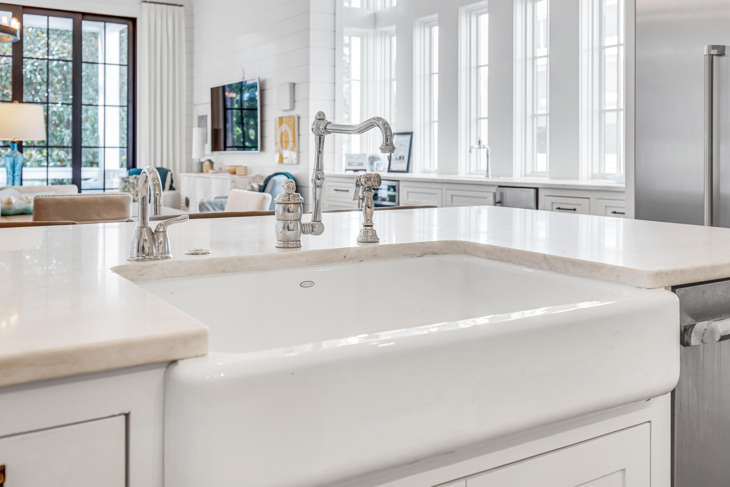 29 Bennett Santa Rosa Beach, FL 32459 - Photo 10 of 60 a close view of sink and tap