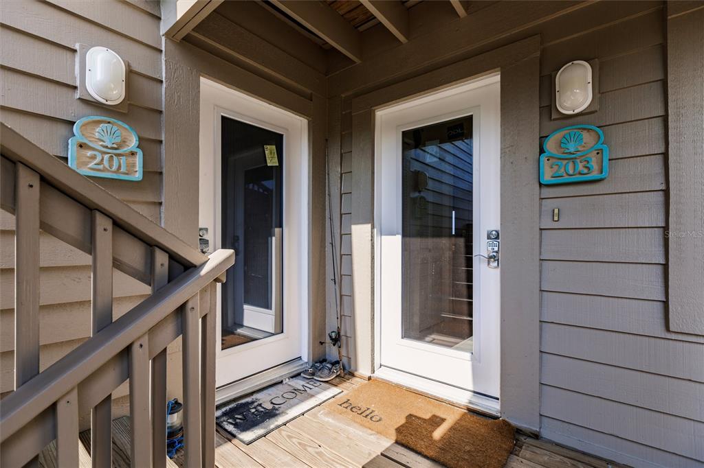 9200 Little Gasparilla, Unit 203 Placida, FL 33946 - Photo 5 of 41 a view of an entryway