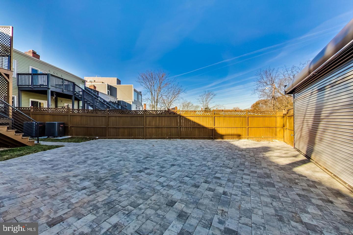 428 Evarts Street Northeast, Unit 2 Washington, DC 20017 - Photo 33 of 37 a view of a backyard of the house