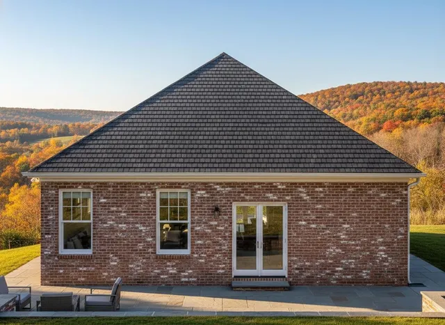 front view of a house