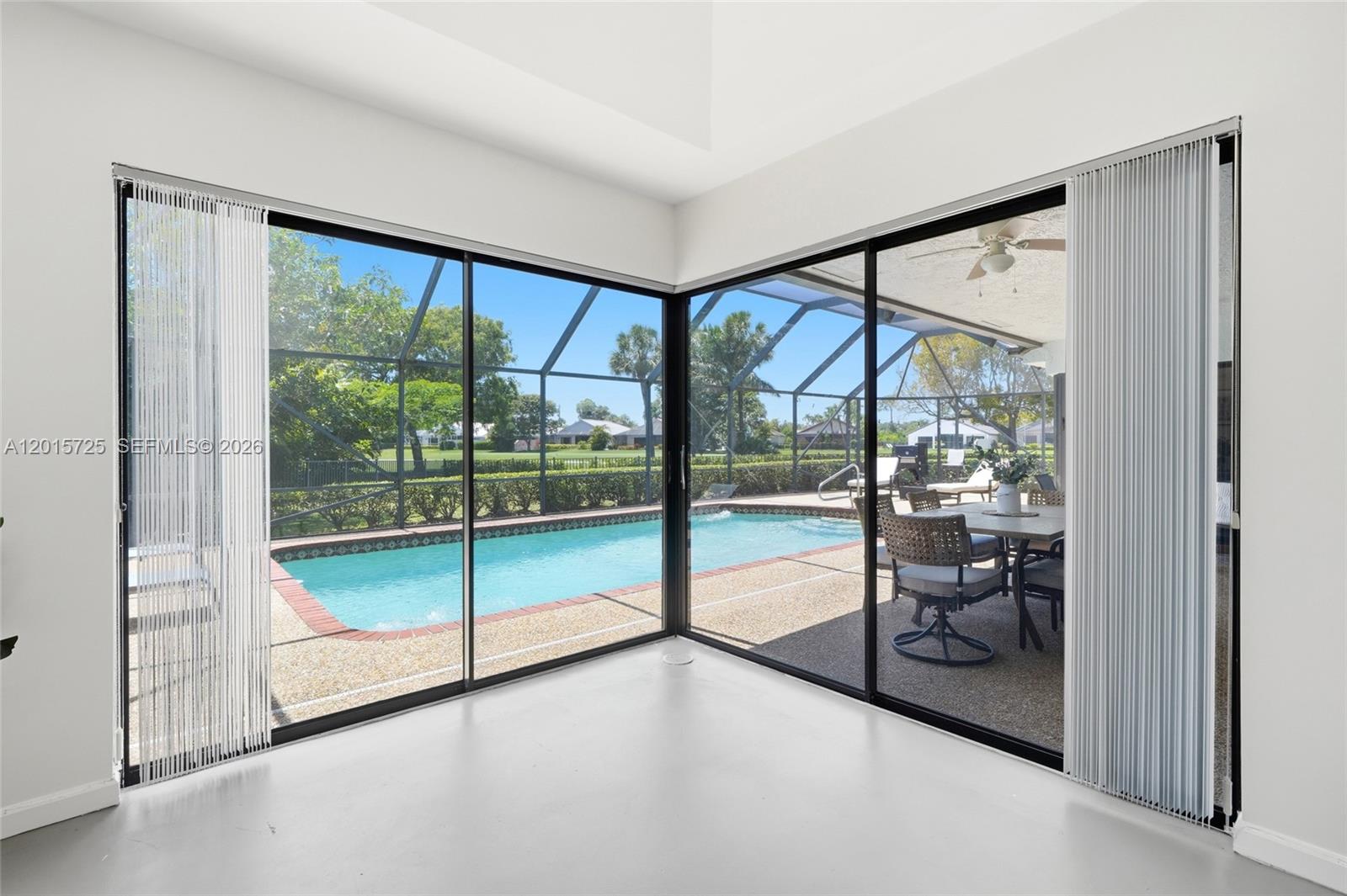 11008 Boca Woods Lane Boca Raton, FL 33428 - Photo 15 of 70 Pool view from master bedroom