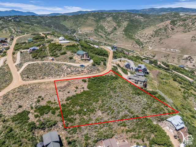 293 Ridge Top Road, Unit 184 Coalville, UT 84017 - Photo 2 of 26 View of property location with property boundaries highlighted and a mountainous background