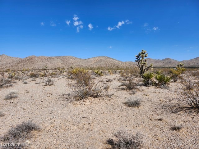 Cottonwood Cove Road Searchlight, NV 89046 - Photo 6 of 14 View of mountain backdrop featuring a desert landscape