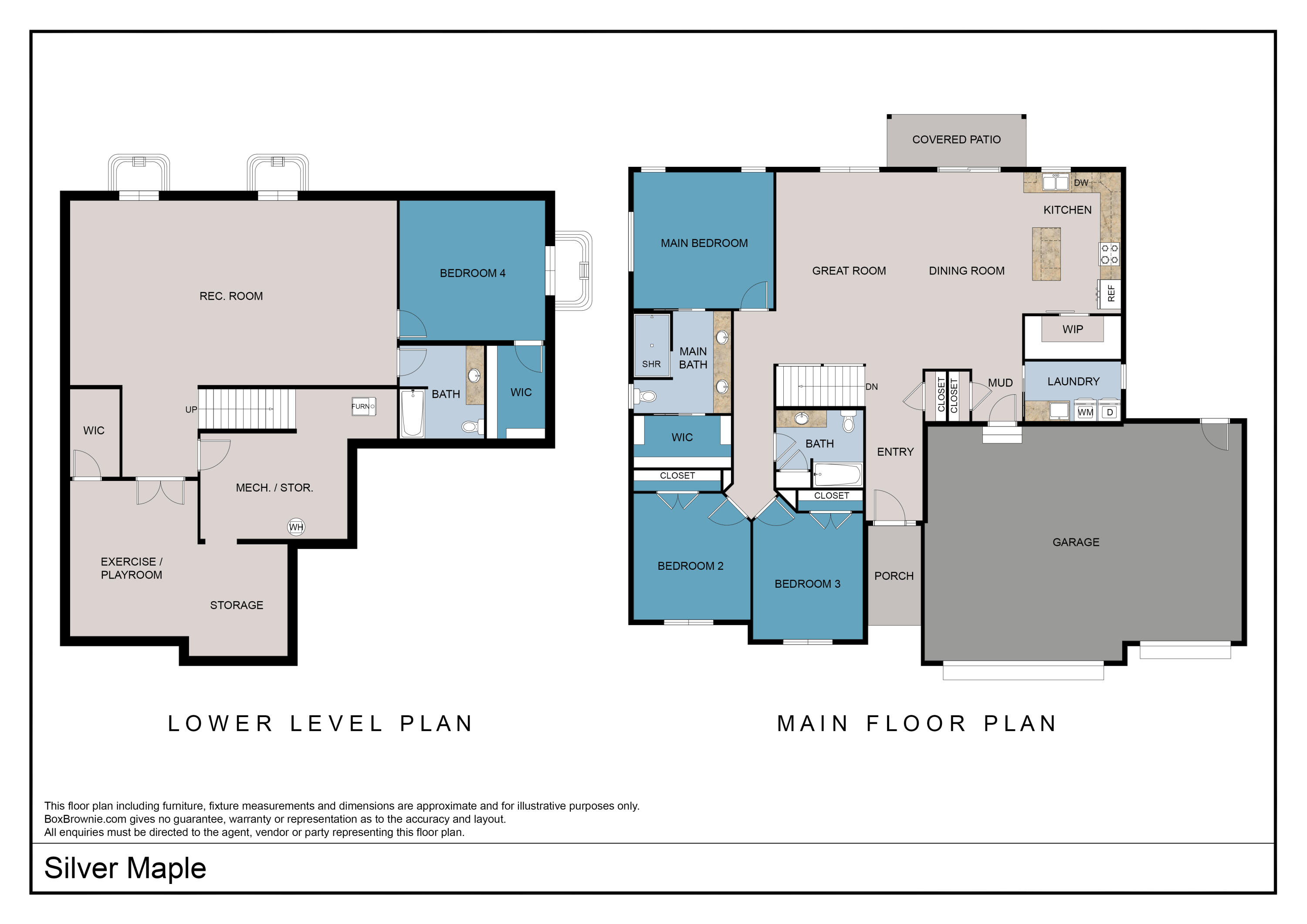 633 Lewis Court Holmen, WI 54636 - Photo 21 of 21 Floorplan Rendering