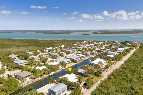 a view of city and ocean