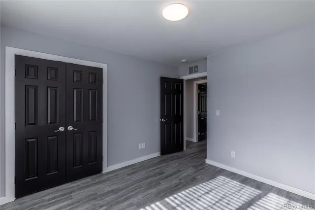 wooden floor in an empty room
