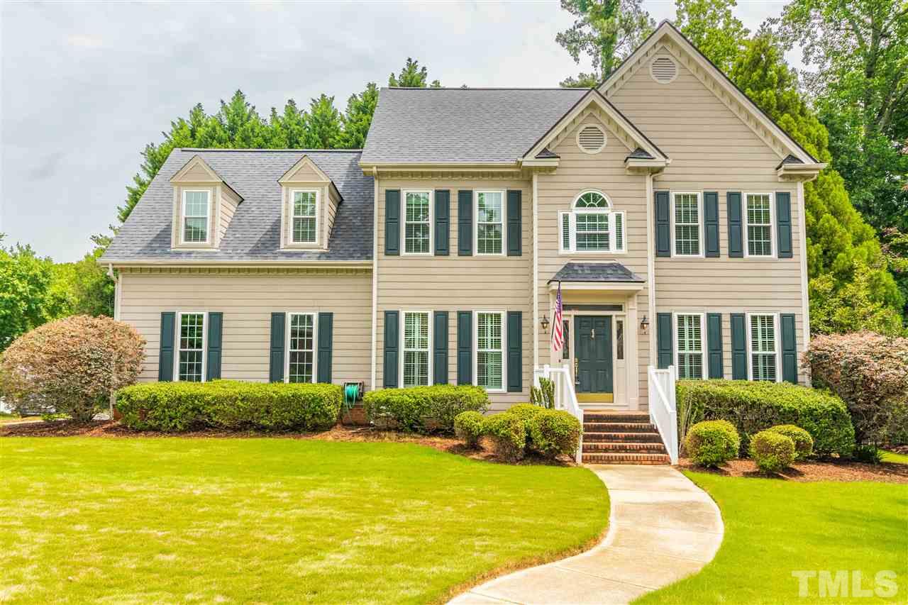 8108 Fallston Court Raleigh, NC 27613 - Photo 1 of 23 a view of a house with a swimming pool