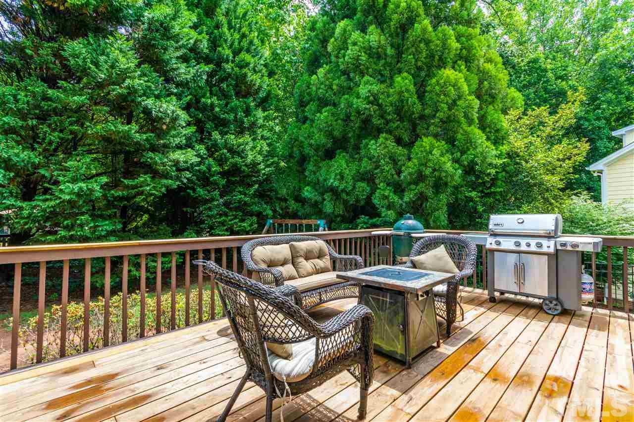 8108 Fallston Court Raleigh, NC 27613 - Photo 3 of 23 a view of a deck patio and outdoor seating