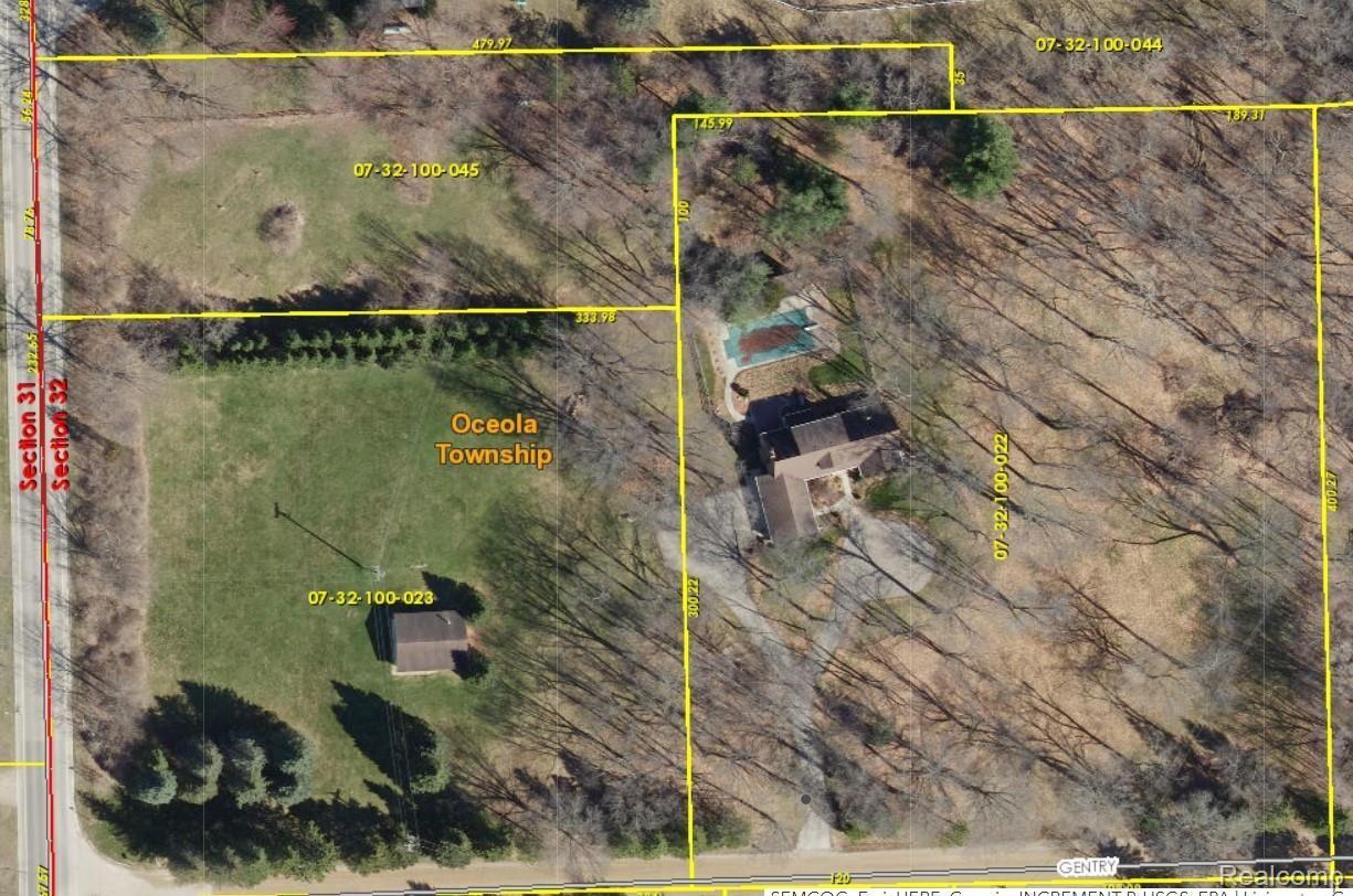 3073 Gentry Road Howell, MI 48843 - Photo 57 of 57 Property lines