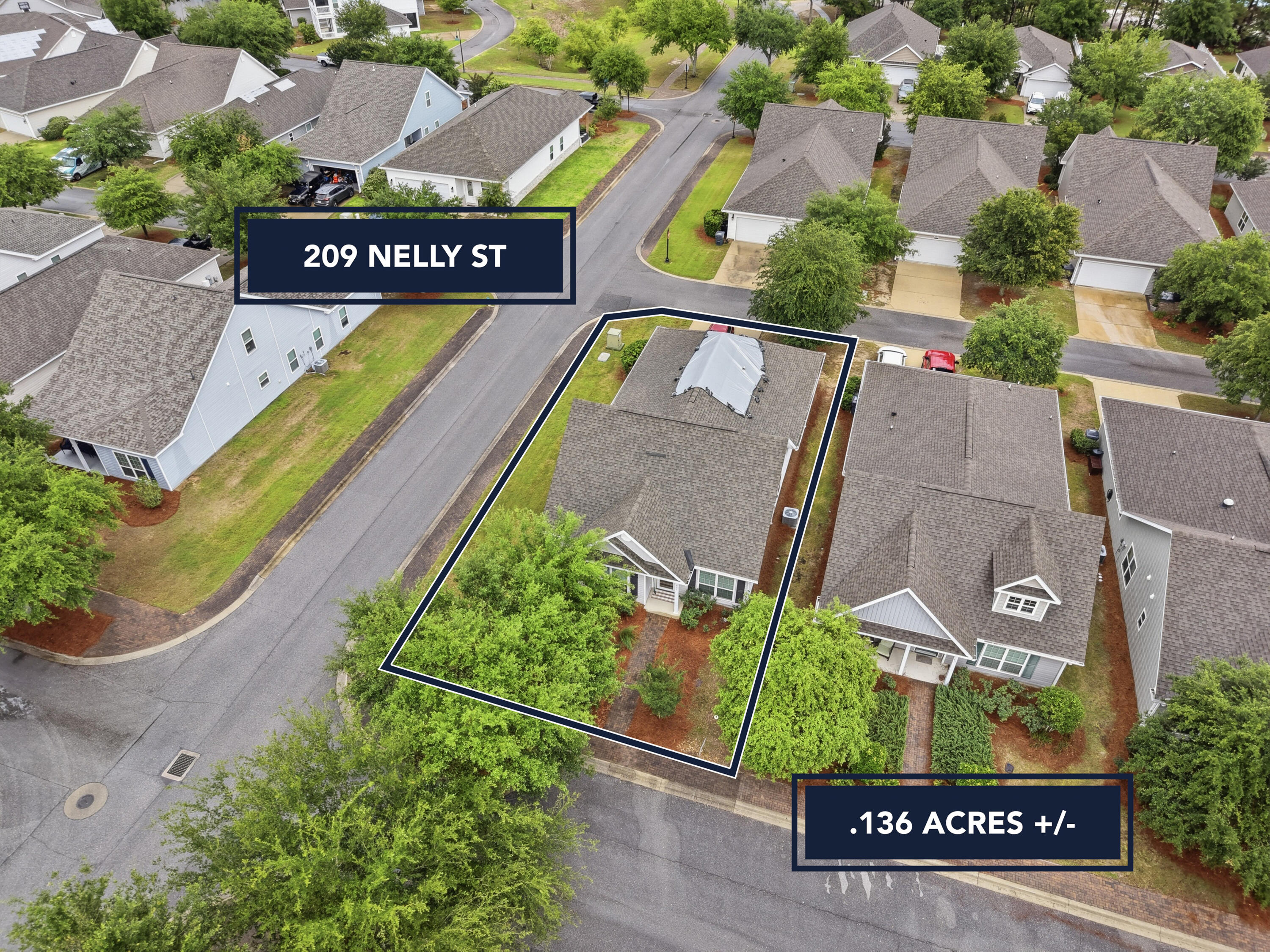 209 Nelly Street Freeport, FL 32439 - Photo 1 of 54 209 nelly drone-1