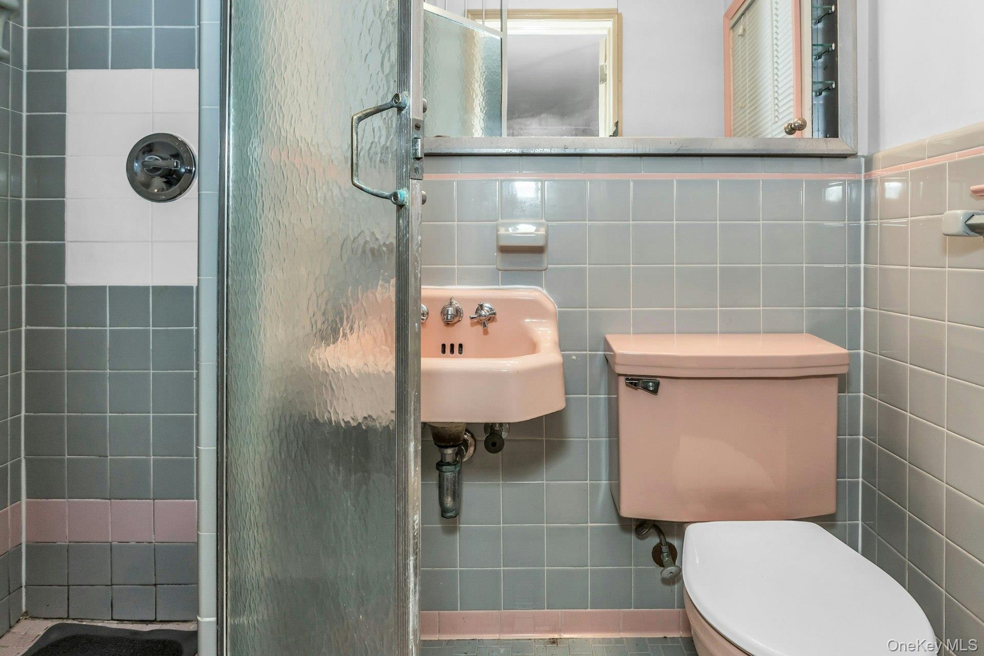 477 Demott Avenue Baldwin, NY 11510 - Photo 20 of 27 a bathroom with a toilet a sink and mirror