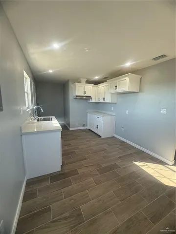 a room with storage and utility