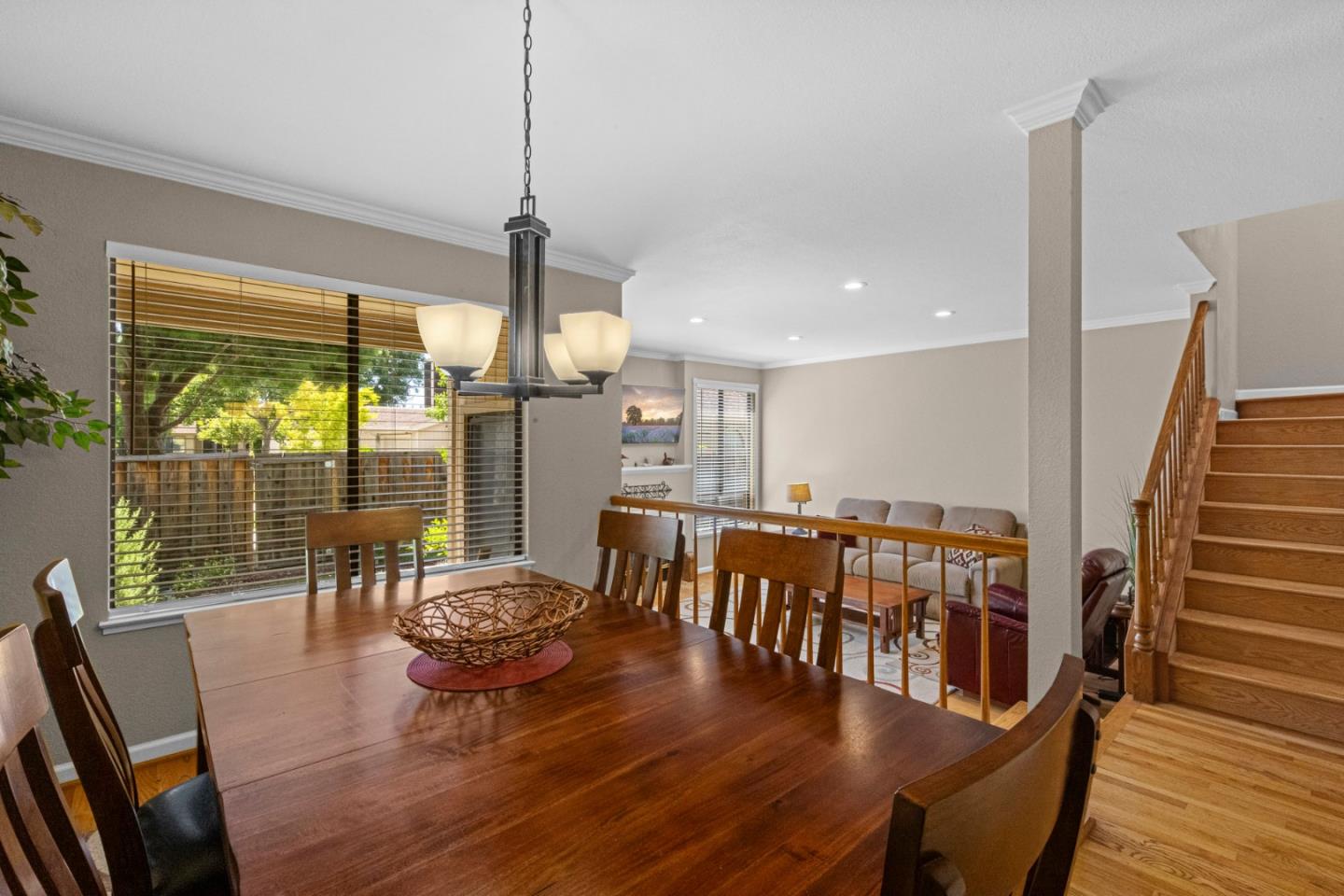 2137 Darnis Circle Morgan Hill, CA 95037 - Photo 21 of 66 a view of a dining room with furniture window and wooden floor