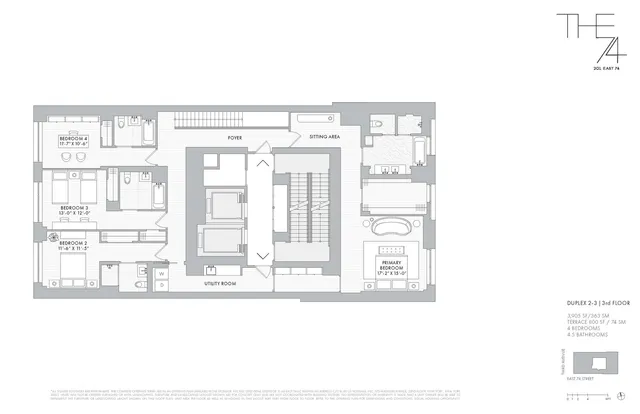 $8,950,000 | 201 East 74th Street, Unit 2A | Lenox Hill
