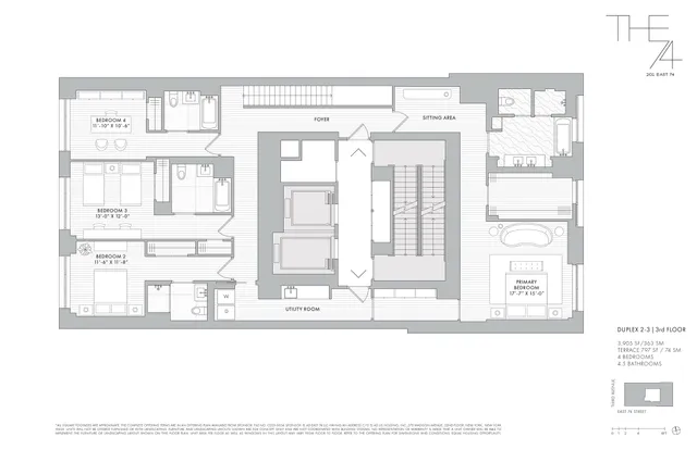 $8,950,000 | 201 East 74th Street, Unit 2A | Lenox Hill