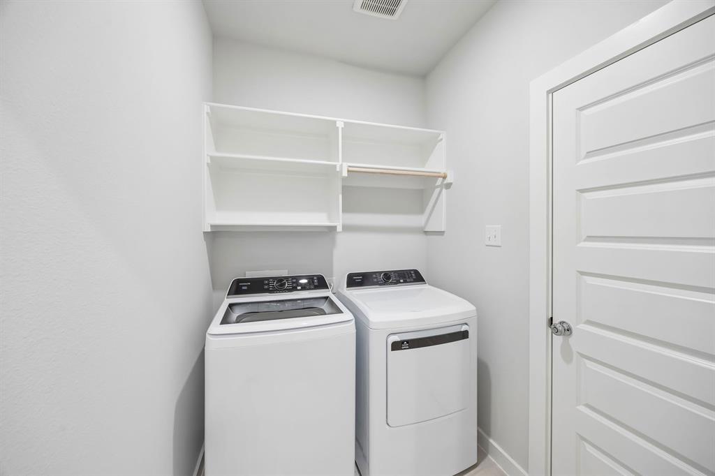 332 Millwood Road Lavon, TX 75166 - Photo 27 of 32 Utility Room in the Mesquite home plan by Trophy Signature Homes – REPRESENTATIVE PHOTO