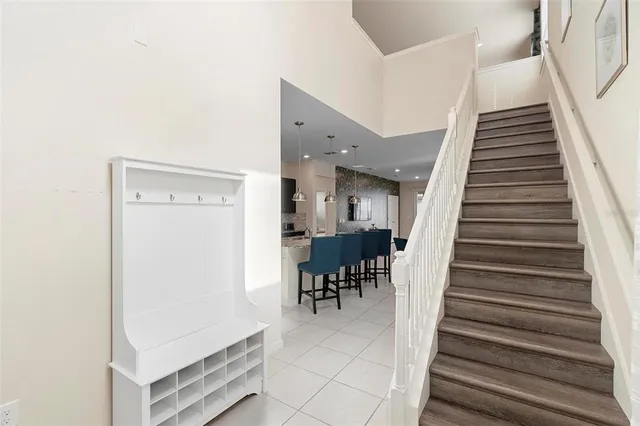 a view of entryway and hall