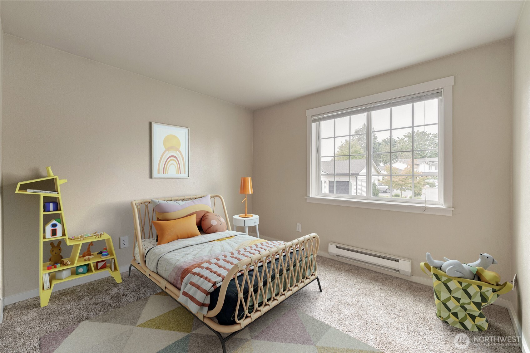 12404 East Gibson Road, Unit Q201 Everett, WA 98204 - Photo 24 of 40 a bedroom with a bed and window