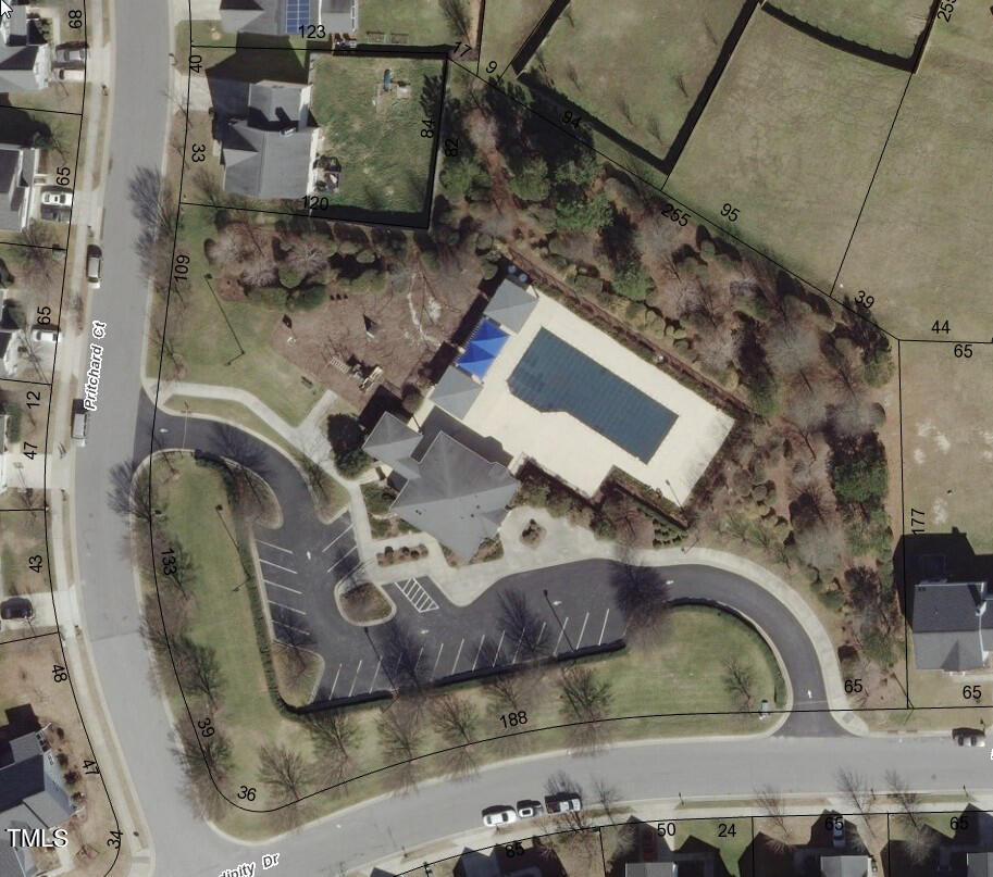 3509 Weir Way Raleigh, NC 27616 - Photo 42 of 52 an aerial view of a house with outdoor space