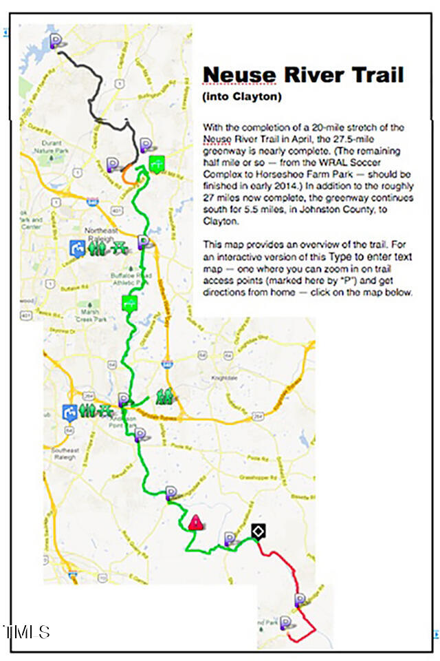3509 Weir Way Raleigh, NC 27616 - Photo 49 of 52 NeuseTrailMap.Final_