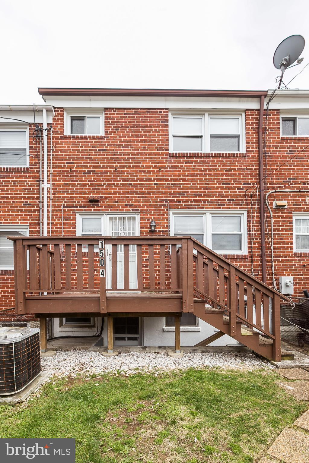 1504 Clairidge Road Baltimore, MD 21207 - Photo 29 of 30 a view of a house with roof deck