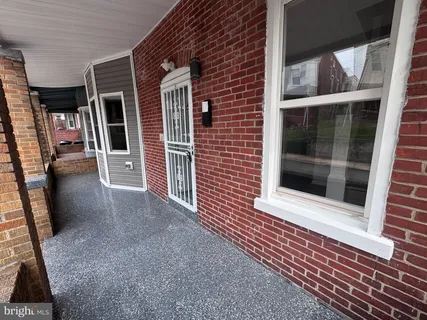 a view of front door of house