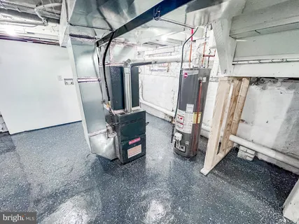 a view of a room with wooden walls