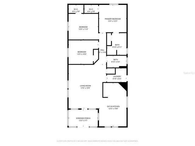 a picture of a bench in front of a door