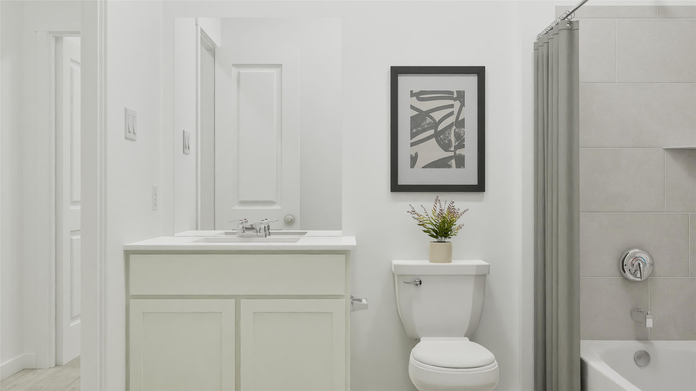 8306 Opal Pond Drive Angleton, TX 77515 - Photo 26 of 28 a bathroom with a toilet a sink and a bathtub
