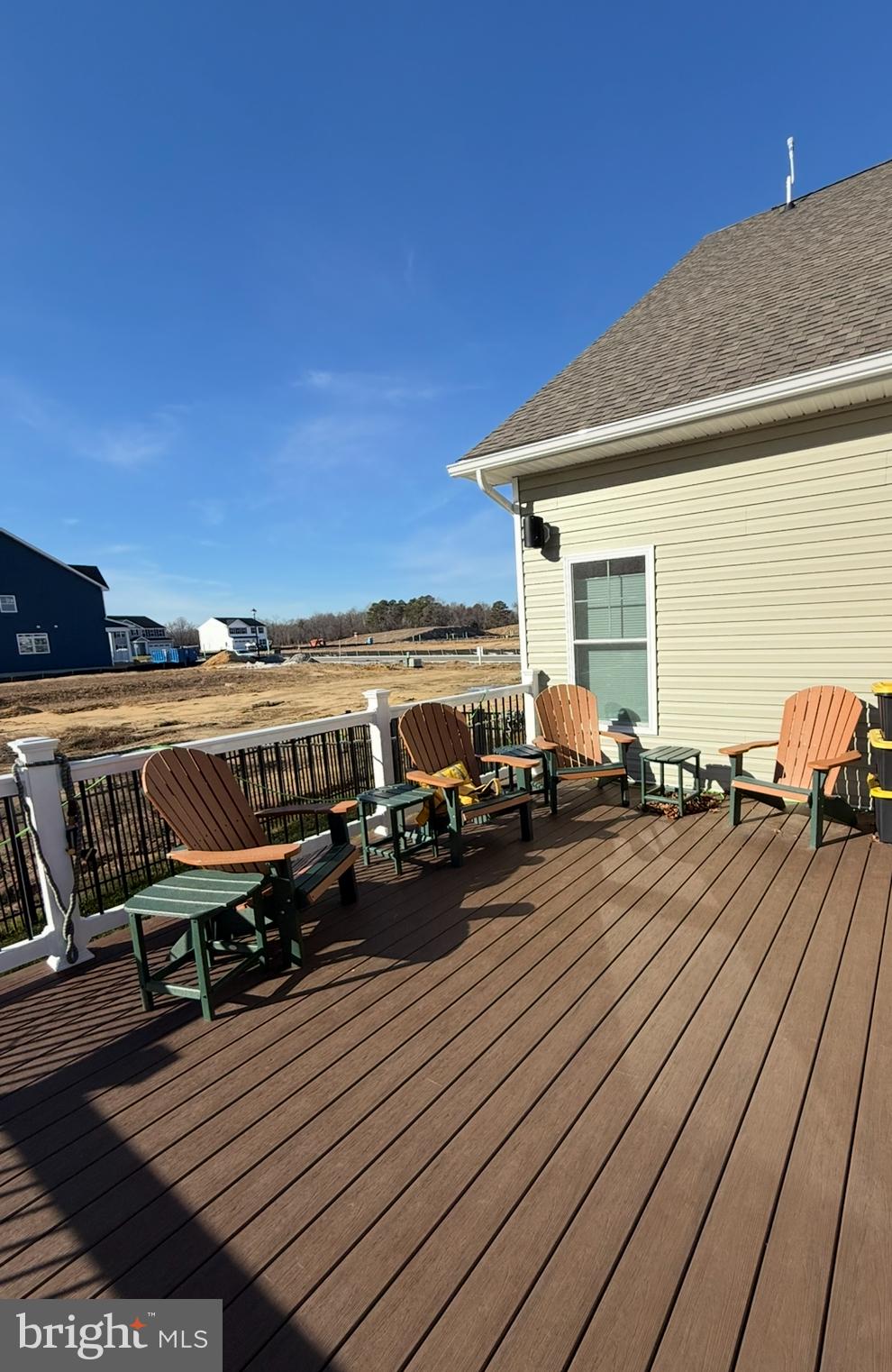 183 Galena Road Frederica, DE 19946 - Photo 3 of 3 Huge back deck facing pond