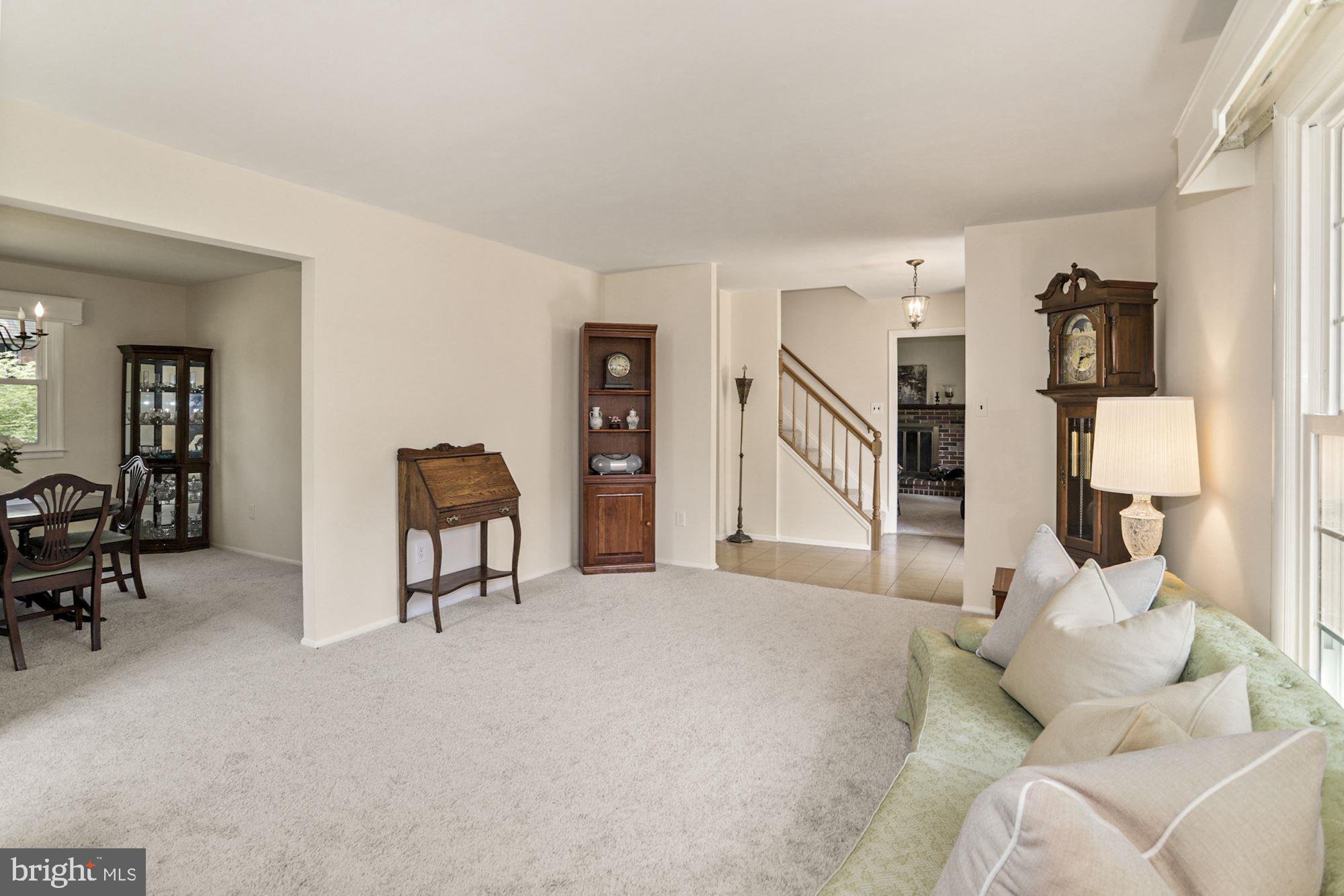 14804 Notley Road Silver Spring, MD 20905 - Photo 6 of 27 View from living room into foyer and dining room