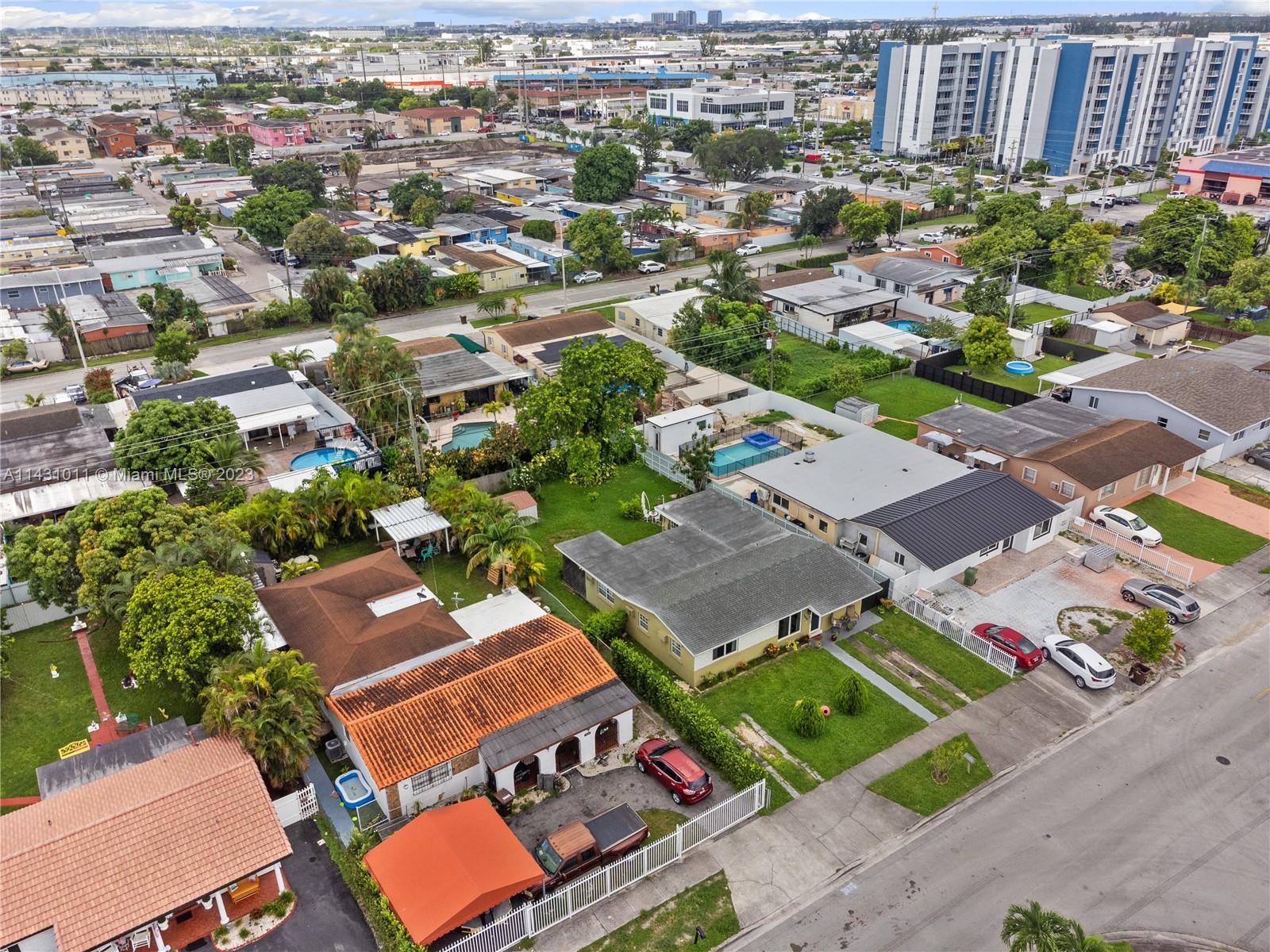Hialeah Hialeah, FL 33012 - Photo 40 of 40 an aerial view of a city with lots of residential buildings
