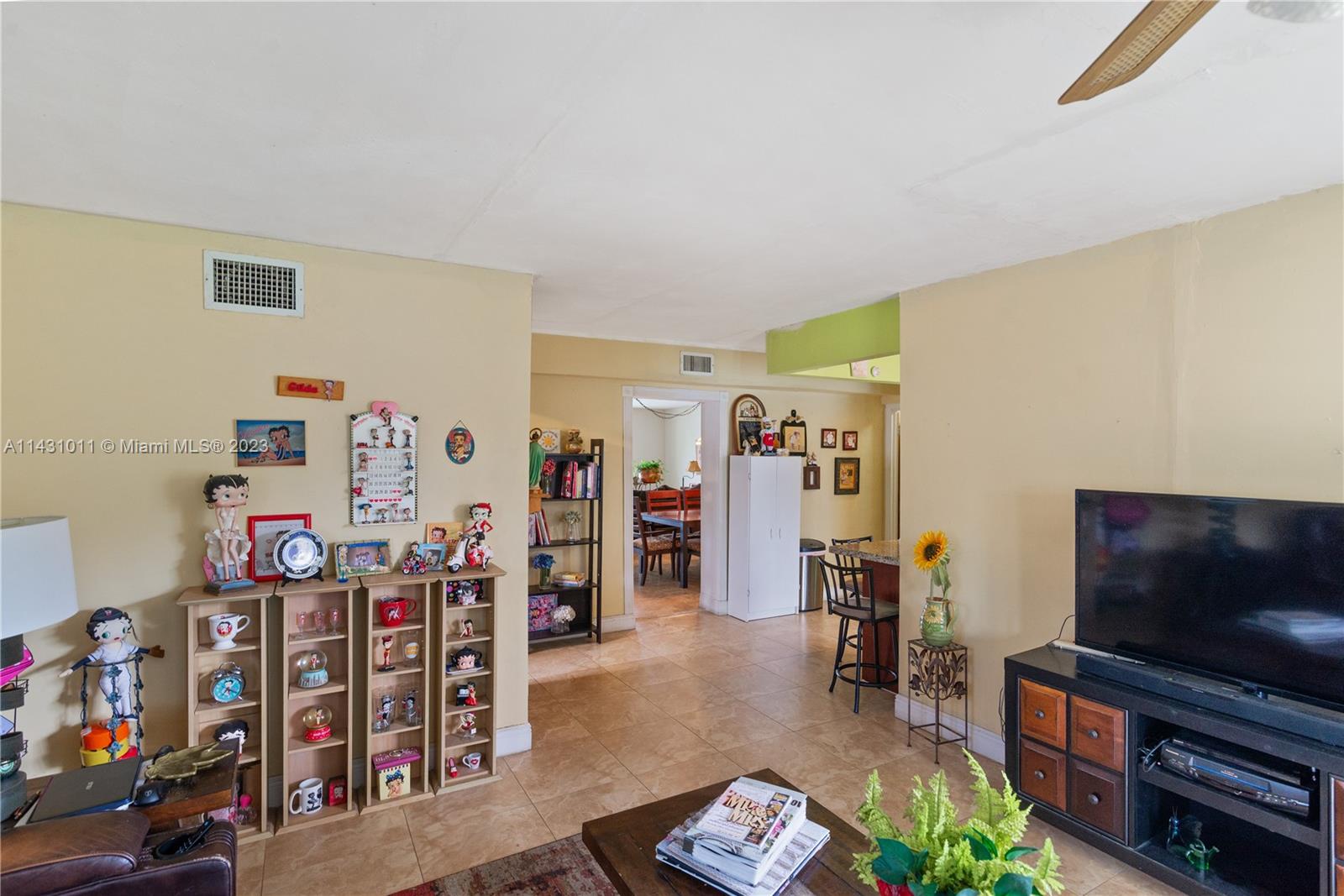 Hialeah Hialeah, FL 33012 - Photo 8 of 40 a living room with lots of furniture and a flat screen tv