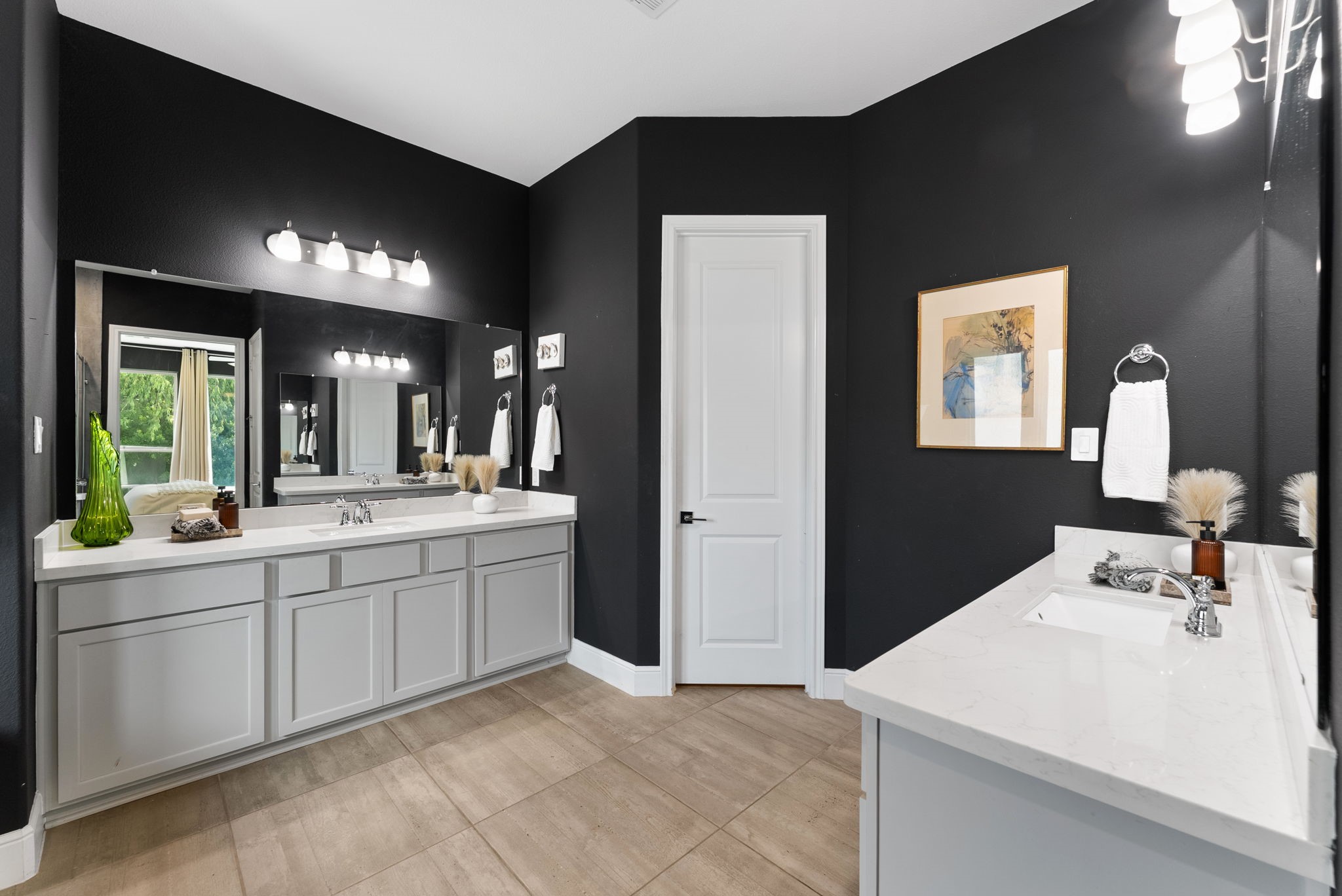 10082 Preserve Way Conroe, TX 77385 - Photo 27 of 47 a bathroom with a sink and a mirror