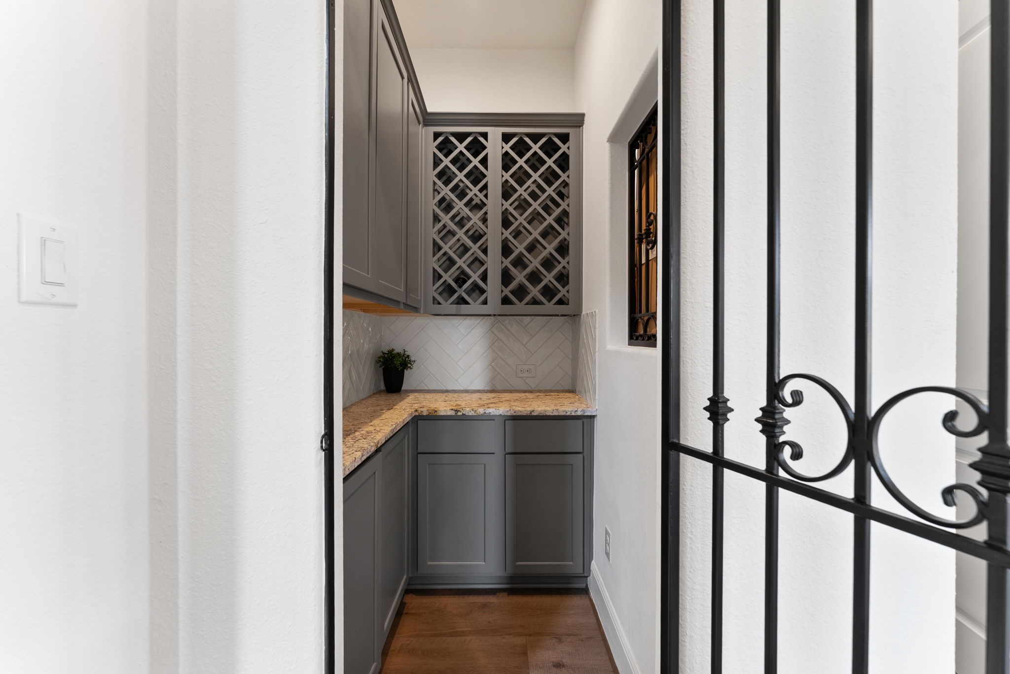 10082 Preserve Way Conroe, TX 77385 - Photo 8 of 47 a kitchen with a refrigerator and a window