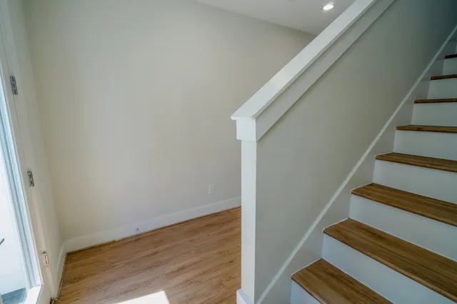 wooden floor in an empty room