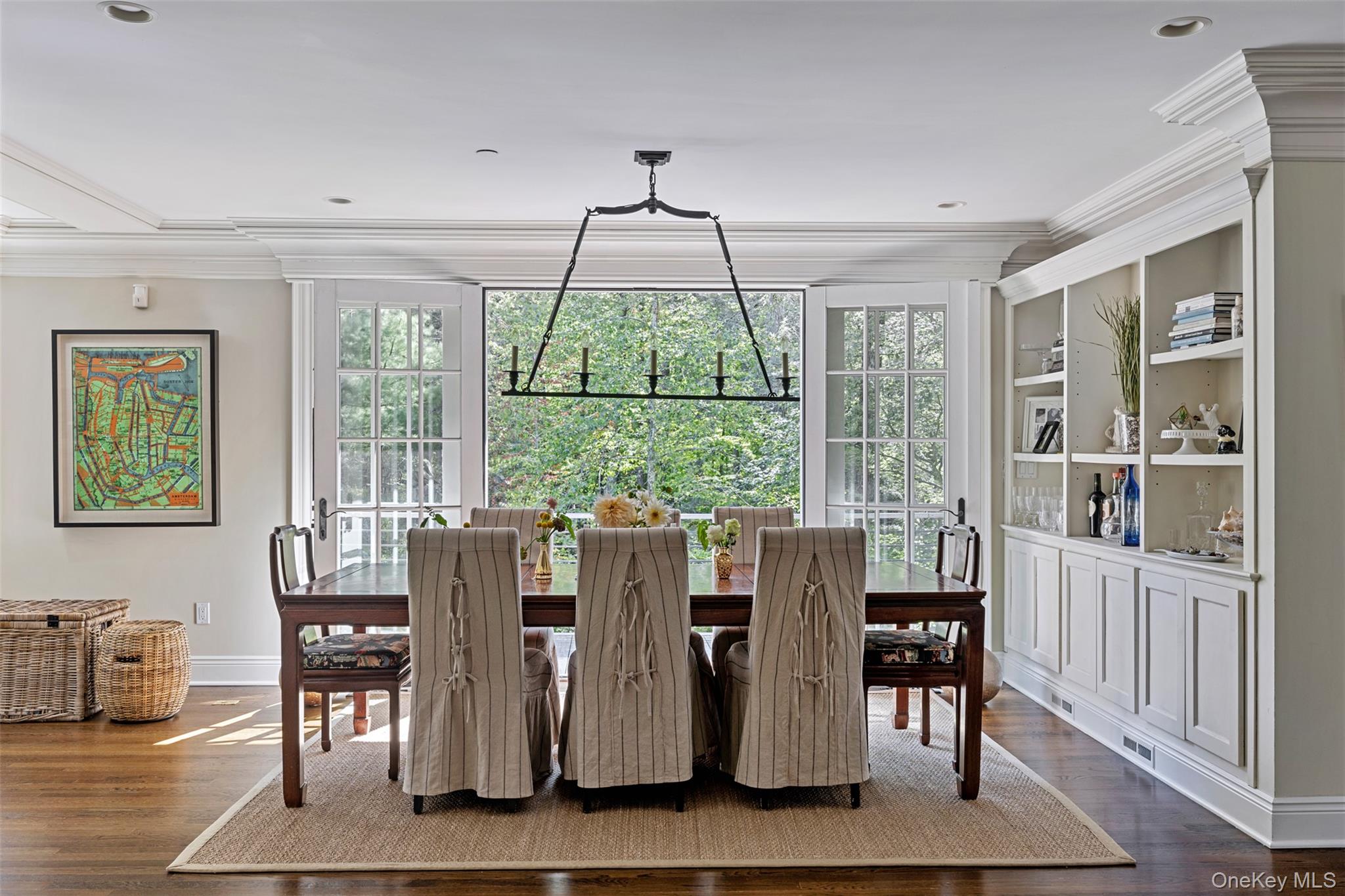 12 Bishop Park Road Pound Ridge, NY 10576 - Photo 6 of 49 a dining room with furniture window wooden floor