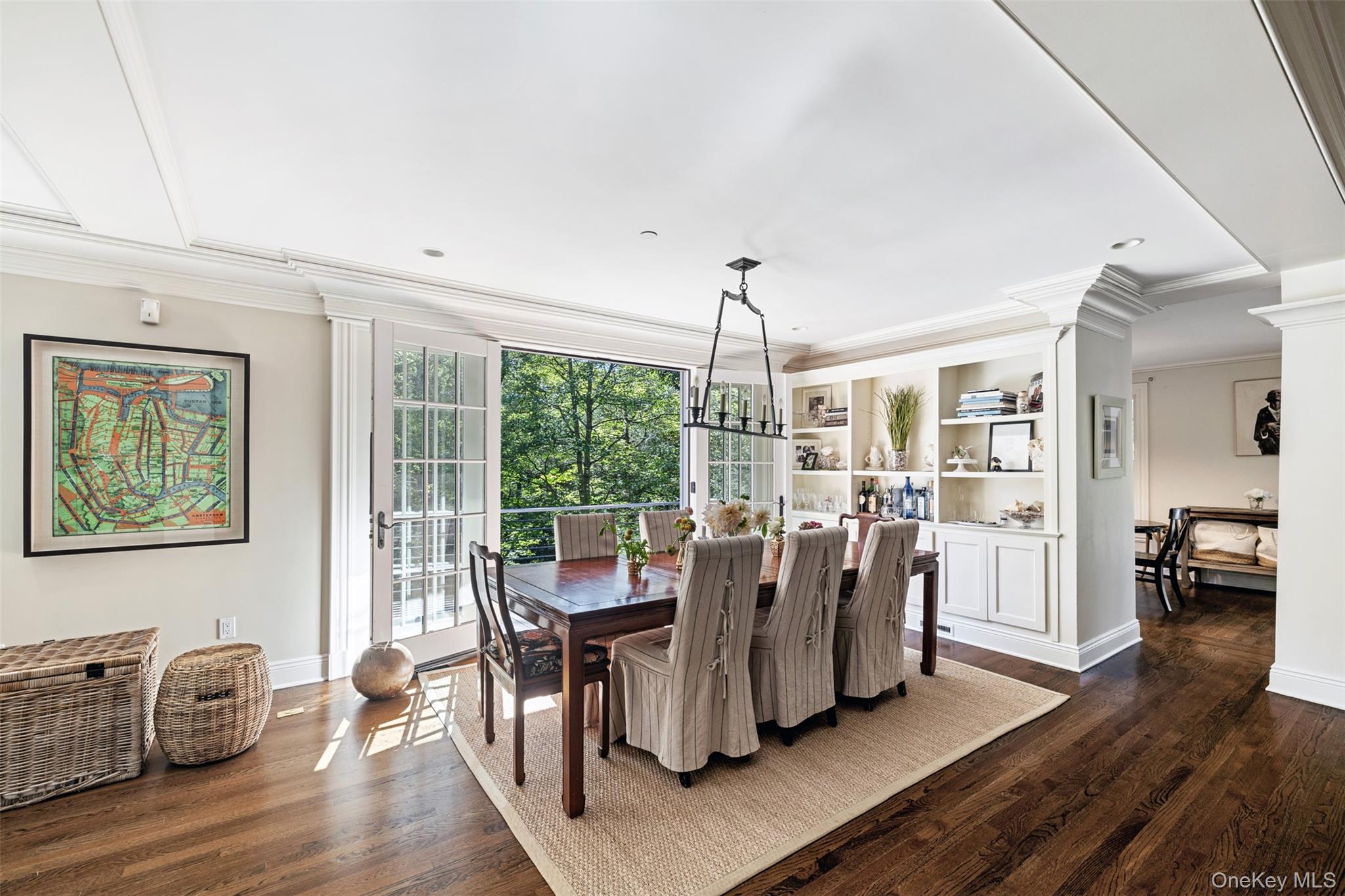 12 Bishop Park Road Pound Ridge, NY 10576 - Photo 7 of 49 a view of a dining room with furniture window and wooden floor