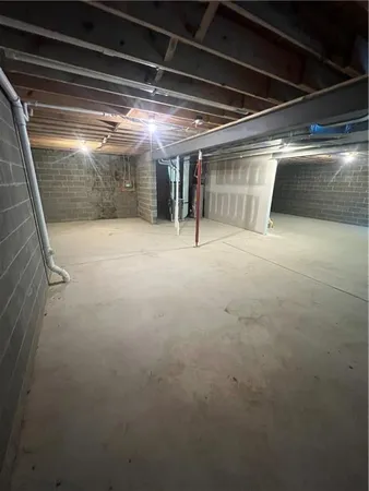 a view of empty room