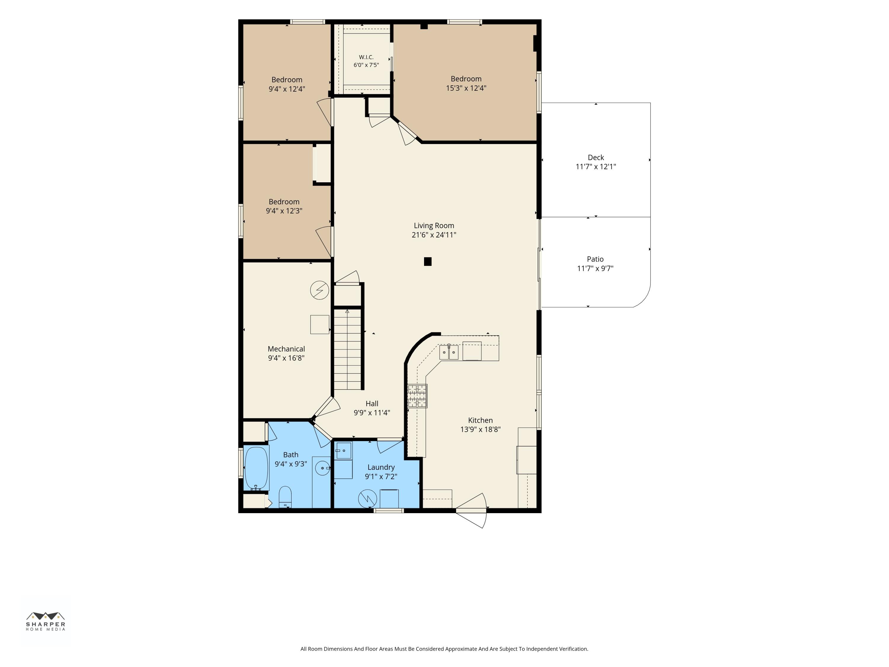 11967 Hanover Road Hanover, MI 49241 - Photo 62 of 63 Main Level Floor Plan