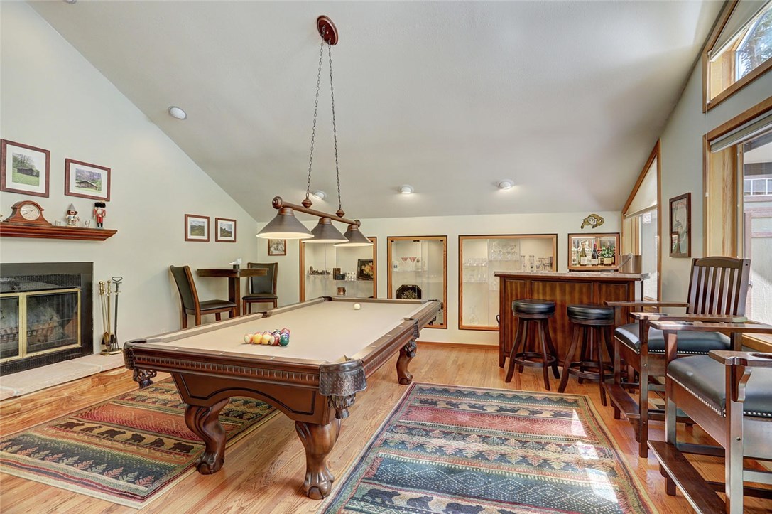 1648 Soda Ridge Road Keystone, CO 80435 - Photo 12 of 35 This main level room could be a Main floor Master with a fireplace and full Bath it is being used now as a family/game room