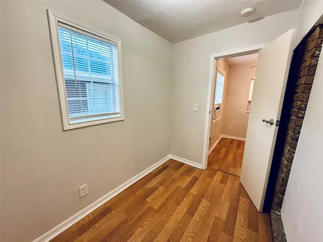 a view of wooden floor in a room
