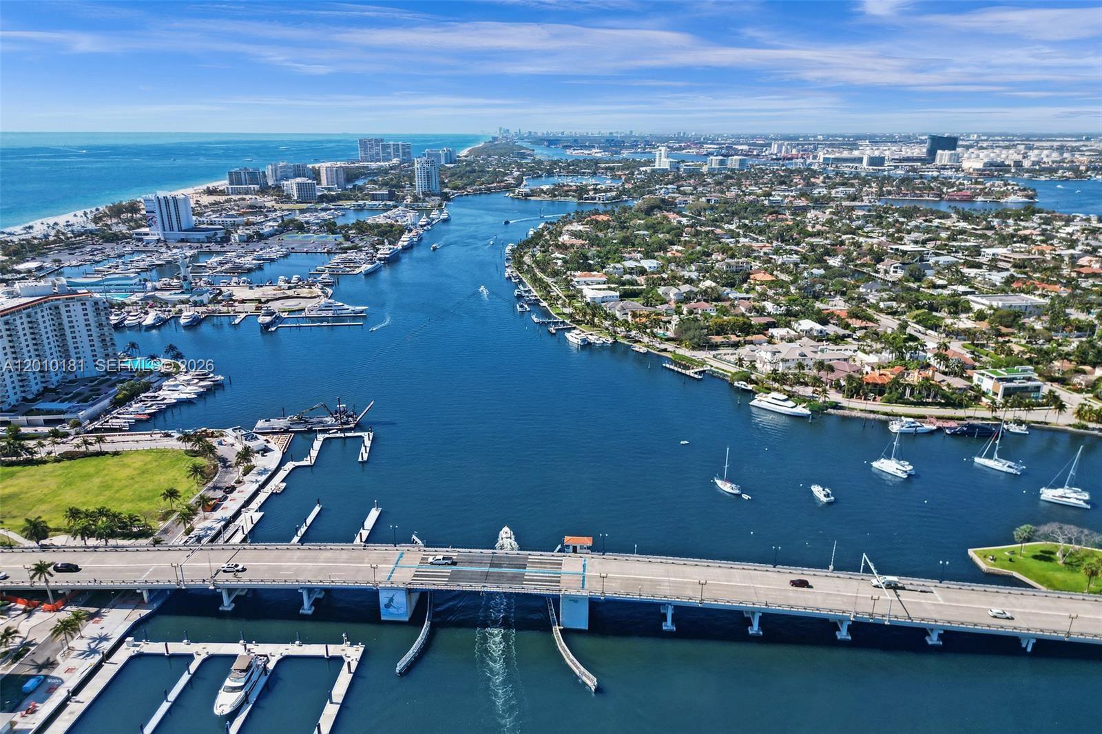 200 South Birch Road, Unit 604 Fort Lauderdale, FL 33316 - Photo 35 of 35 an aerial view of a house with a ocean view