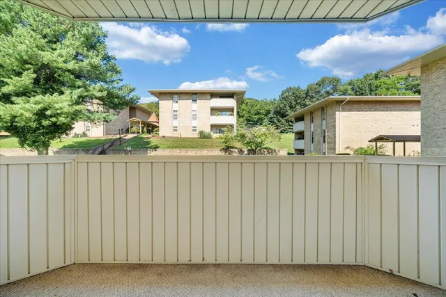 a view of front door of house